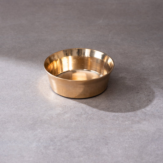 Bronze (Kansa) plate set 11"