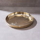 Bronze (Kansa) high hiped plate (Thaali) Set (13.5")