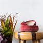 Berry Red Decorative Wool Nesting Bowls