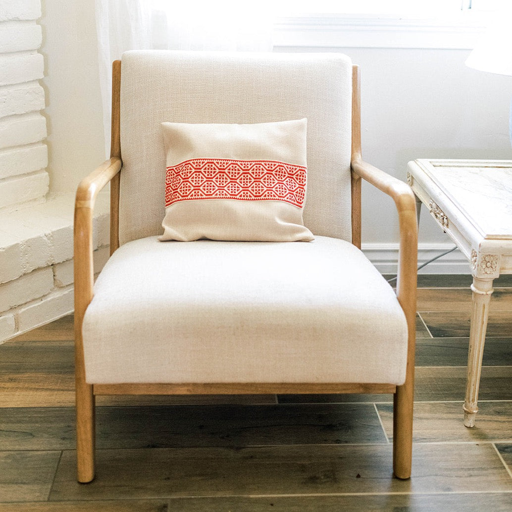 Palestinian Red Pillow Cover
