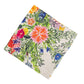 6 Organic Linen Napkins in Dramatic Iris