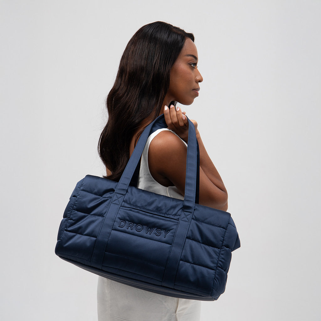 Drowsy Weekend Collection - Midnight Blue + Damask Rose