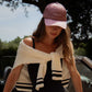 Drowsy Silk Cap - Damask Rose