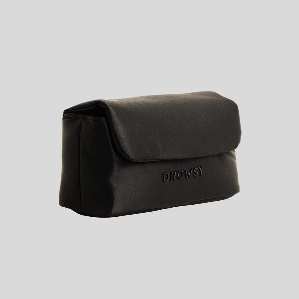 Drowsy Silk Necessaire - Black Jade