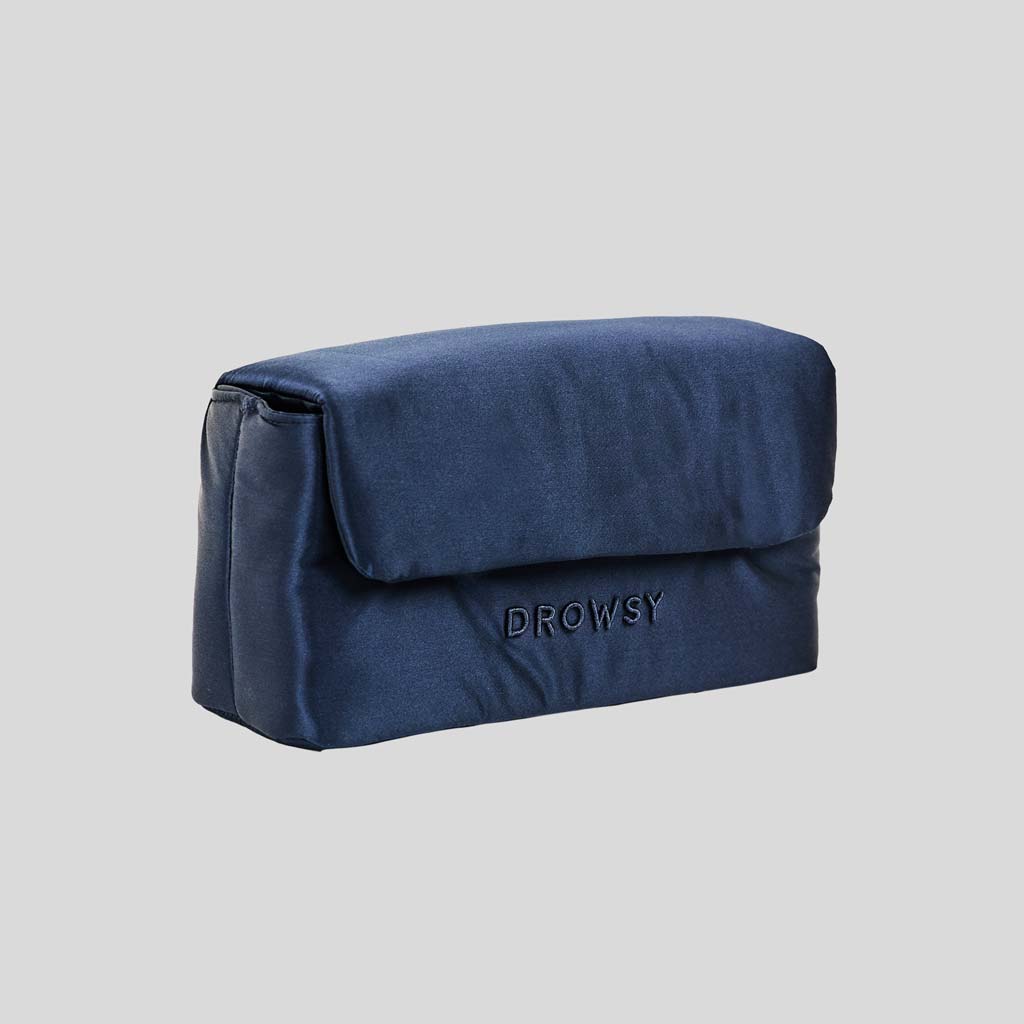 Drowsy Silk Necessaire - Midnight Blue