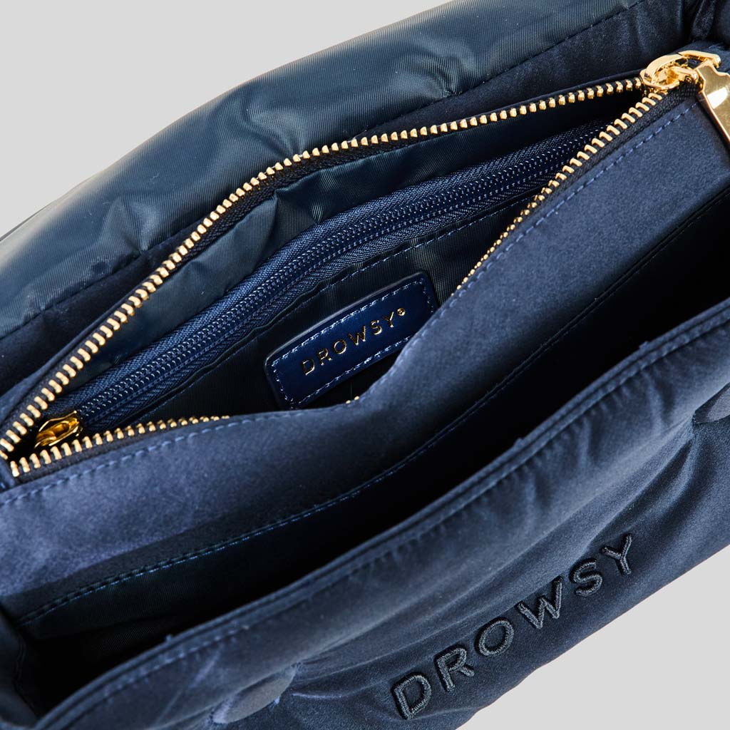 Drowsy Silk Necessaire - Midnight Blue