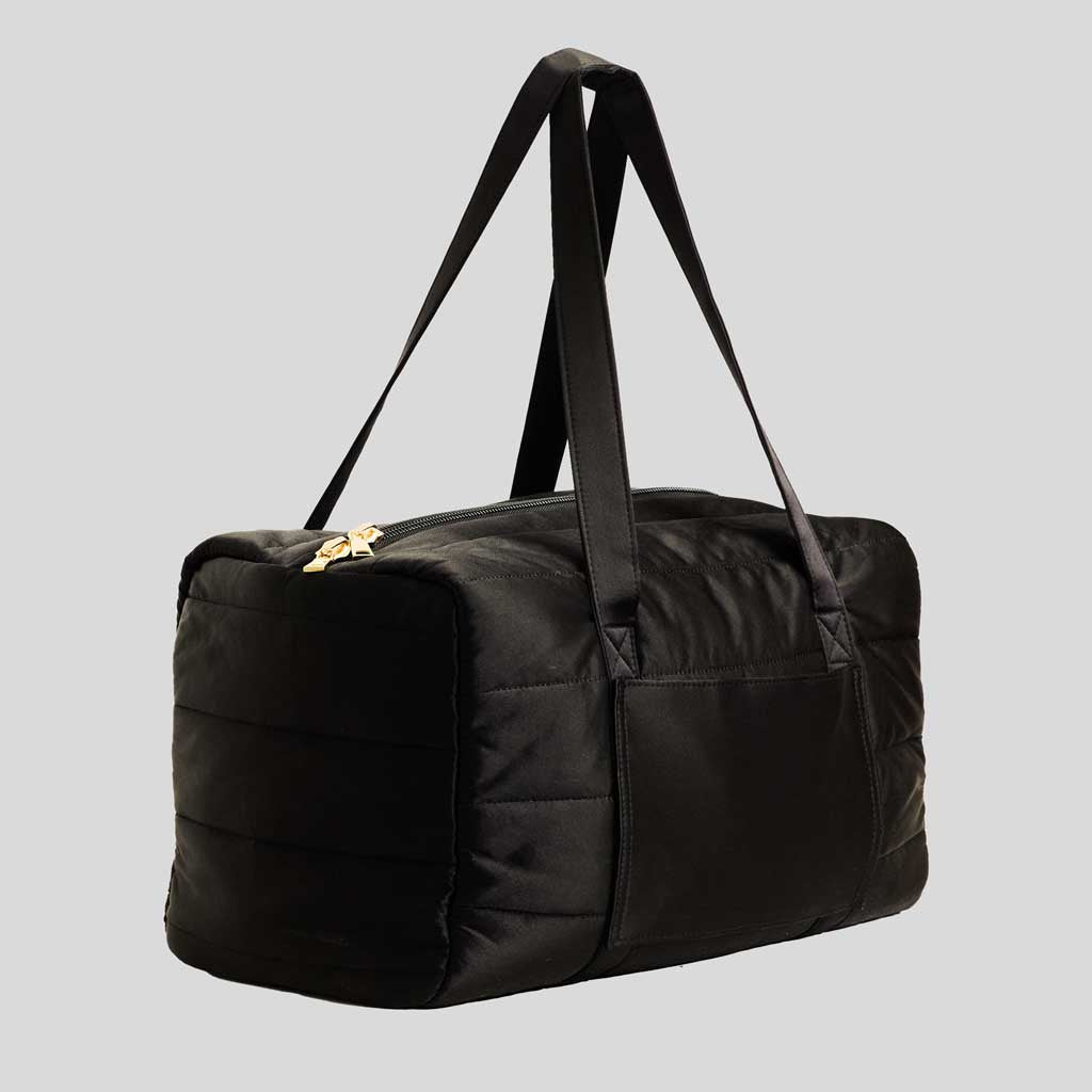 Drowsy Silk Weekender - Black Jade