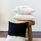 Eclipse Dip-Dyed Organic Wool Throw Pillow