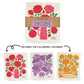 Edible Flowers - Sponge Cloth SET OF 3
