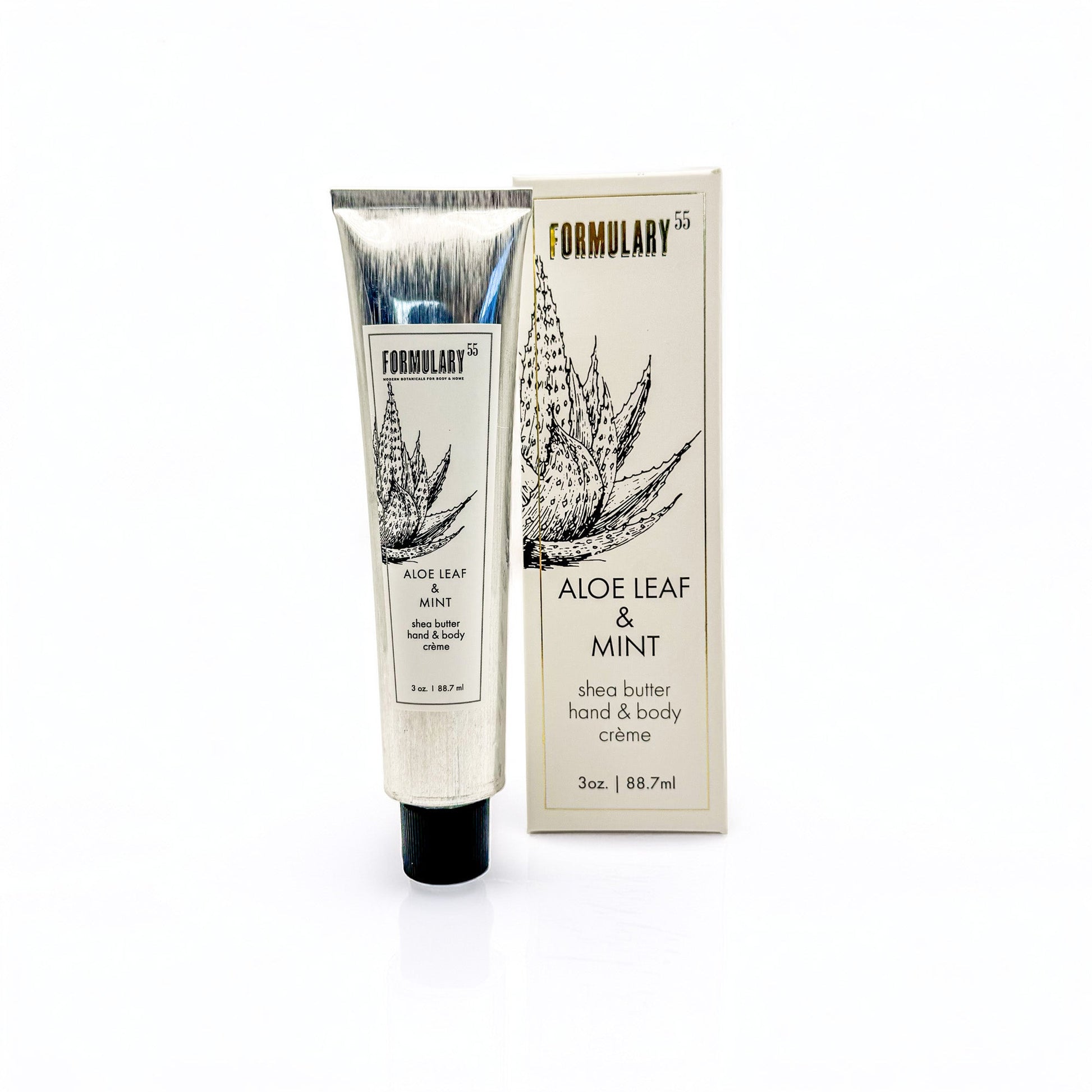 Aloe Leaf & Mint - On-the-Go Shea Butter Hand and Body Creme Tube