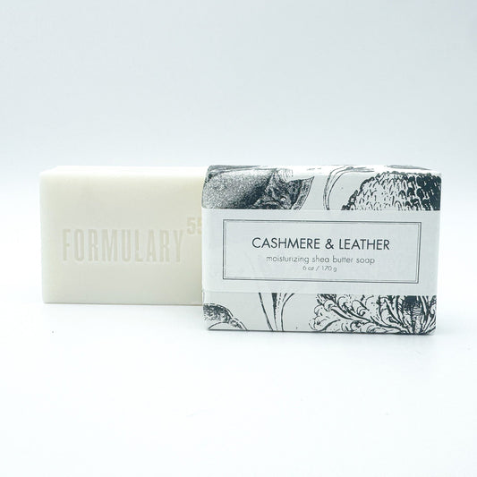 Cashmere & Leather - Shea Butter Bar Soap
