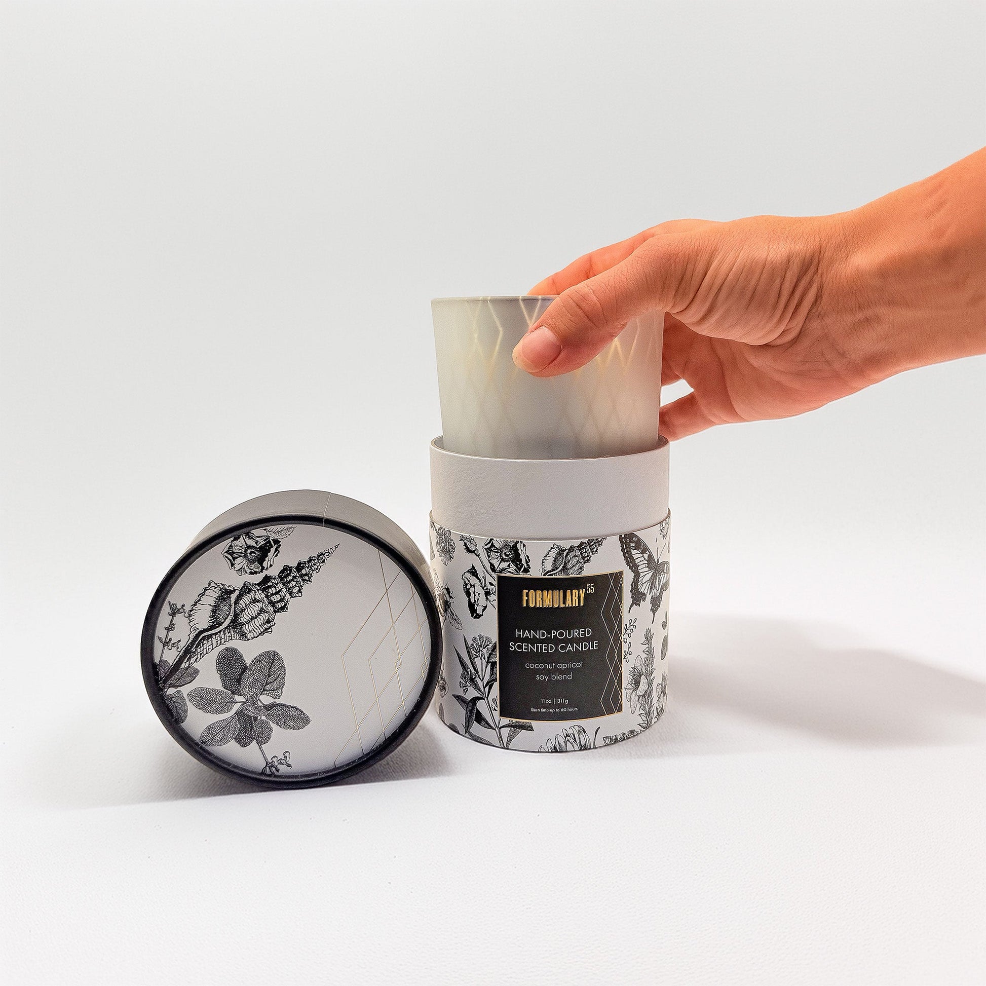 Spiced Orange & Cedar Holiday/Christmas Glow Candle