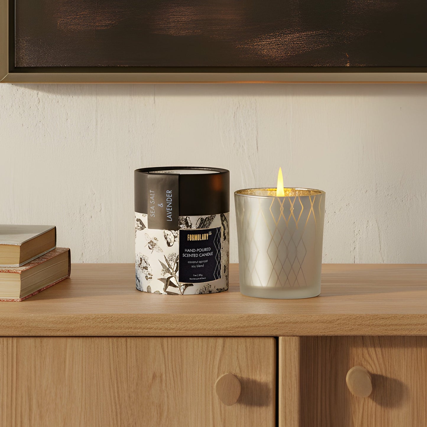 Sea Salt & Lavender - Glow Candle