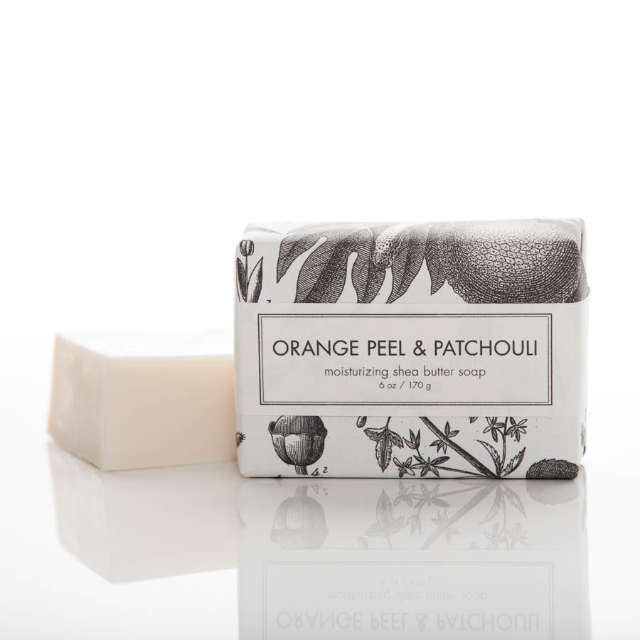 Orange Peel & Patchouli - Shea Butter Soap