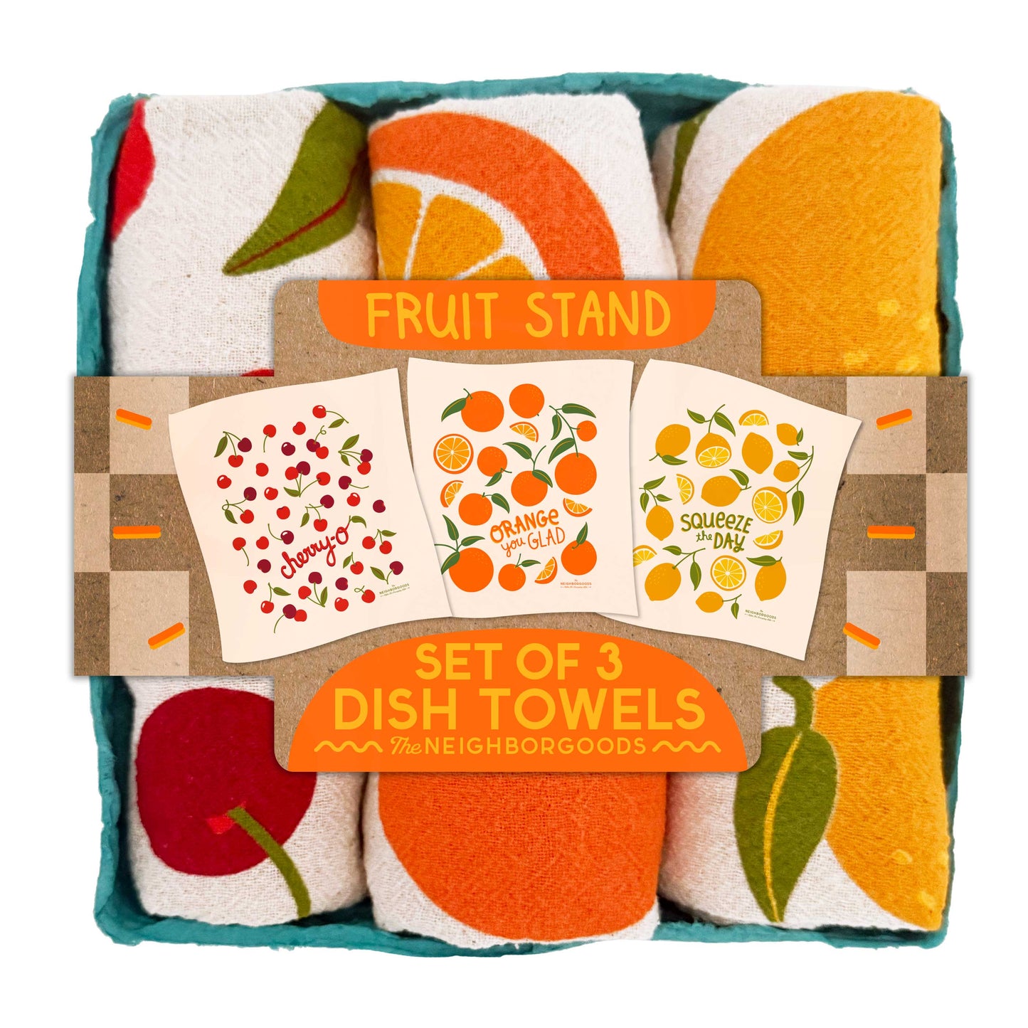 Fruit Stand - Dish Towel Set of 3