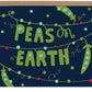 Peas on Earth Card - Set of 8