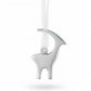 Ornament Silver Antelope