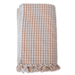Tan Gingham Tablecloth