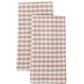 Tan Gingham Napkin | Set of 2
