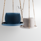 Hanging Plant Pot Tray | Honeycomb