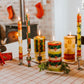 Christmas Painted Candles