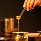 Brass Ghee pot/ Clarified butter pot