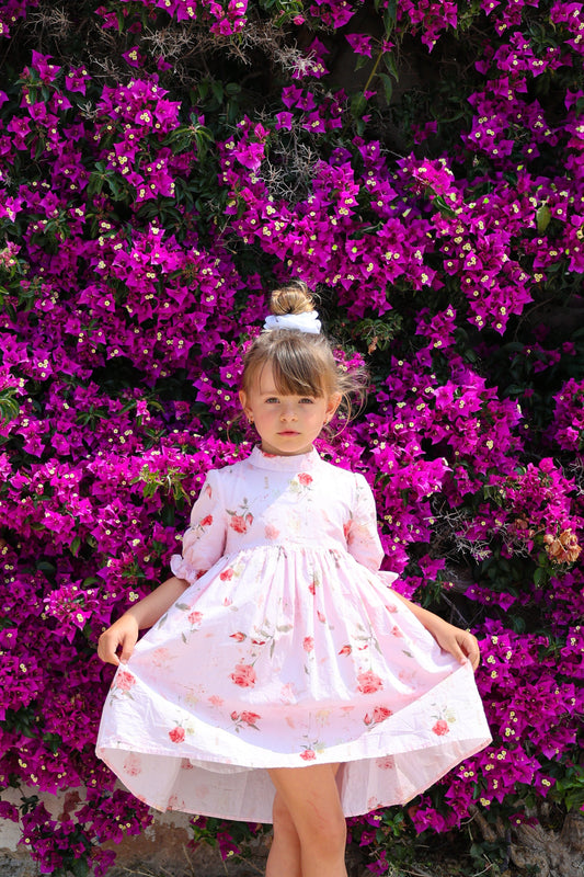 The Madeleine Dress- Rose Blush
