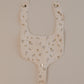 Pacifier Bib- Vintage Rosebud
