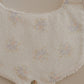 Pacifier Bib- Garden Posey