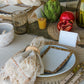 Tan Braid Detail Napkin | Set of 2