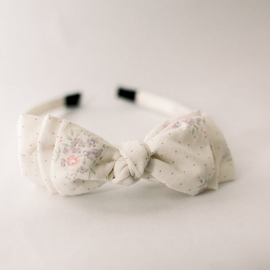 Three Little Bows Headband-Garden Posey