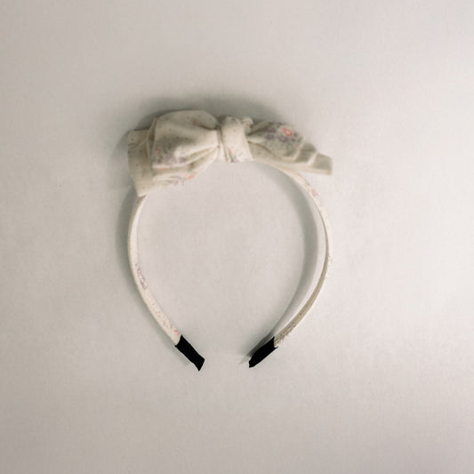 Three Little Bows Headband-Garden Posey