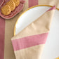 Oh! Stripes (Rose) Block Print Napkins