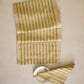 Oh! Stripes (Lime) Block Print Napkin