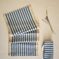 Oh! Stripes (Blue) Block Print Napkins