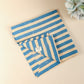 Oh ! Stripes (Blue) Block Print Napkin