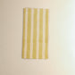 Oh ! Stripes (Lime) Block Print Napkin
