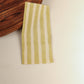 Oh ! Stripes (Lime) Block Print Napkin