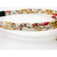 Three Little Bows Headband- Midsummer Vine
