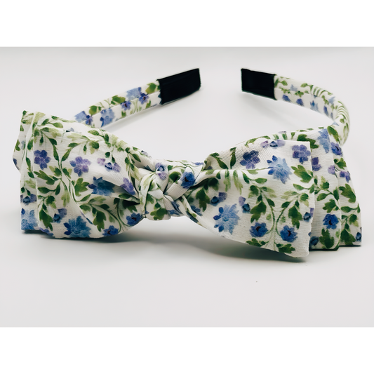 Three Little Bows Headband- Lobelias