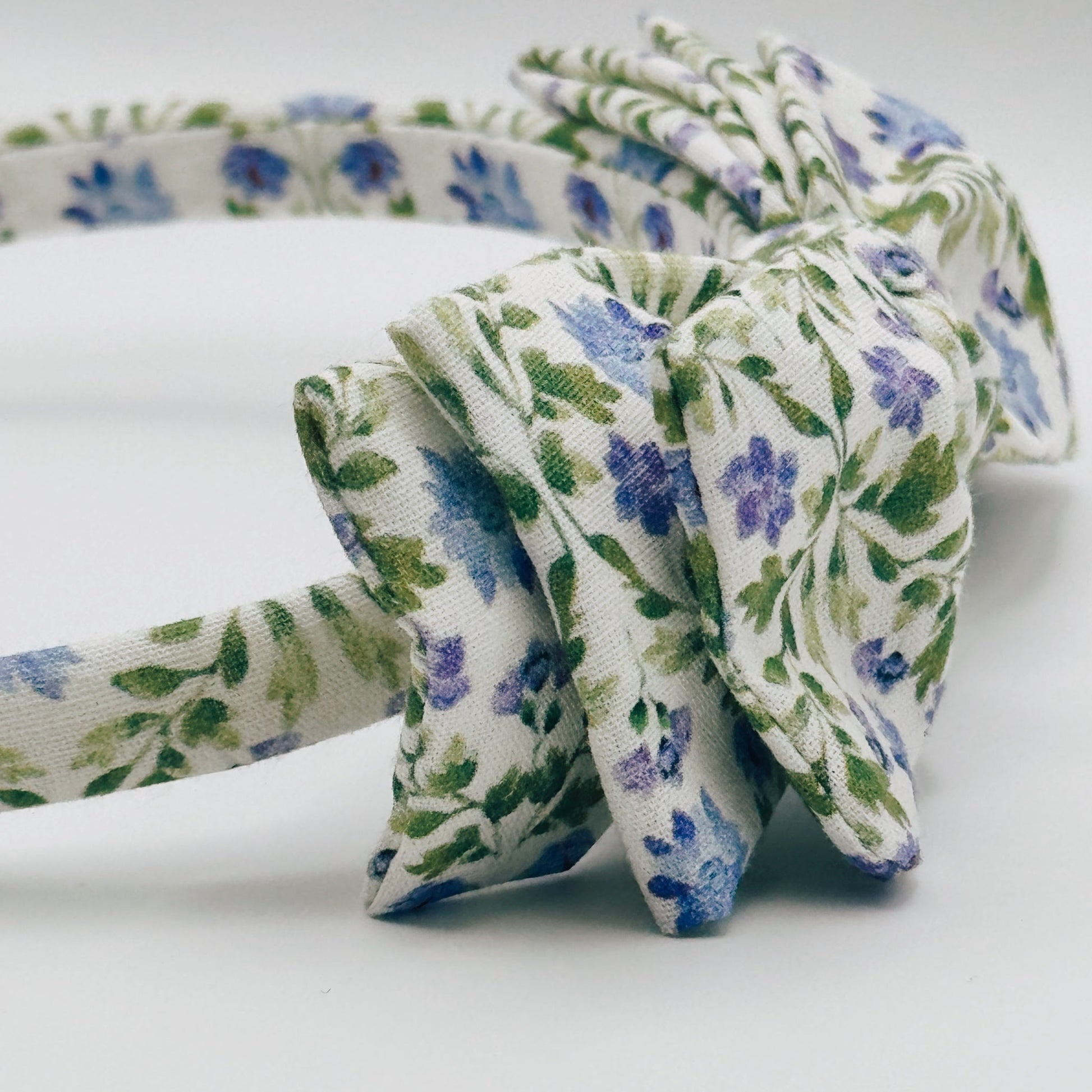 Three Little Bows Headband- Lobelias
