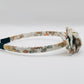 Three Little Bows Headband- Mustard Sage Bloom