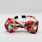 Three Little Bows Headband- Éclosion au jardin des roses