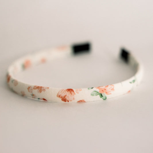 Petite Petals Headband- Peony Charm