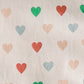 Vintage-Inspired “Hearts” Zippered Pouch