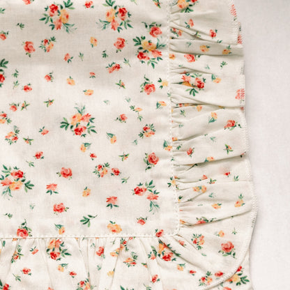 Vintage-Inspired Floral Pouch- Heirloom Bloom