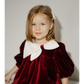 Rosemoor Dress |  Winterberry Red  Cotton Velvet