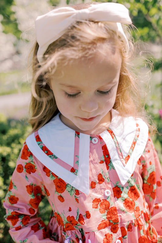 The Garden Dress- Vintage Rose