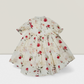 The Madeleine Dress-Ivory Bloom