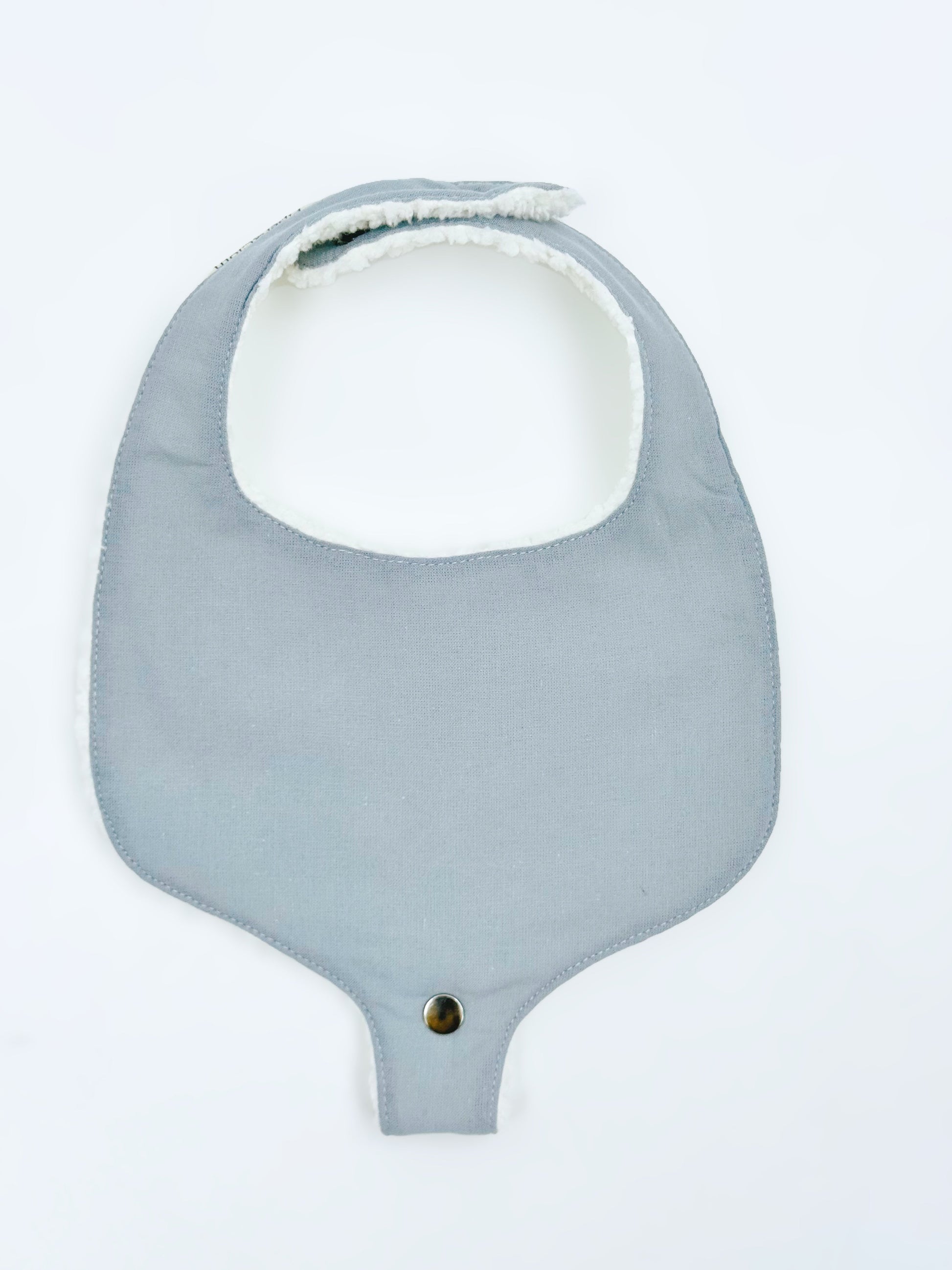 Pacifier Bib-Morning Fog